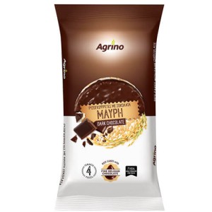 AGRINO ΡΥΖΟΓΚΟΦΡΕΤΕΣ ΜΕ ΕΠΙΚΑΛΥΨΗ 60gr - (ΜΑΥΡΗ ΣΟΚΟΛΑΤΑ)
