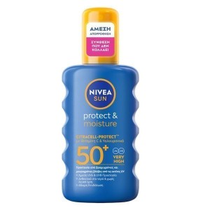 NIVEA SUN PROTECT & MOISTURE 200ml - (SPF50+) (SPRAY)