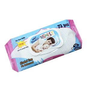 RENKLI ΜΩΡΟΜΑΝΤΗΛΑ ΜΕ ΚΑΠΑΚΙ  72τεμ. - (HEALTHY & CLEANY)