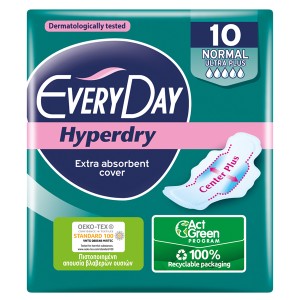 EVERYDAY HYPERDRY ΣΕΡΒΙΕΤΕΣ 10τεμ. - (NORMAL ULTRA PLUS) (1806)