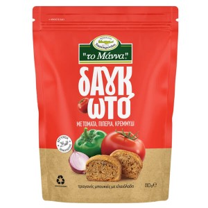 ΤΟ ΜΑΝΝΑ ΔΑΓΚΩΤΟ ΤΡΑΓΑΝΕΣ ΜΠΟΥΚΙΕΣ 110gr. - (ΤΟΜΑΤΑ & ΠΙΠΕΡΙΑ & ΚΡΕΜΜΥΔΙ)