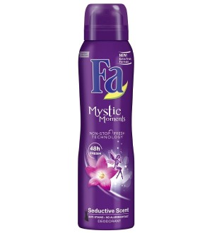 FA DEO SPRAY 150ml - (MOMENTS) (MYSTIC) (0%)
