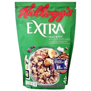 KELLOGGS 400gr. - (EXTRA FRUIT & NUTS)