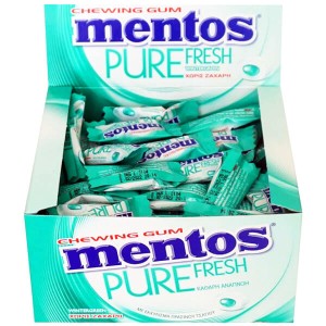 MENTOS PURE F. MINI 100τεμ. - (WINDERGREEN) (1678316)