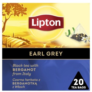 LIPTON ΜΑΥΡΟ ΤΣΑΙ ΠΥΡΑΜΙΔΑ (20x1,7gr) - (EARL GREY)